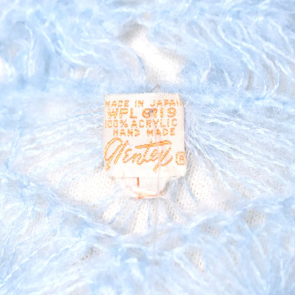 1950s Powder Blue Knit Bolero Sweater