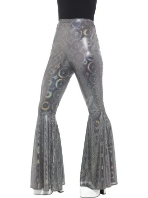 1970s Disco Silver Flares