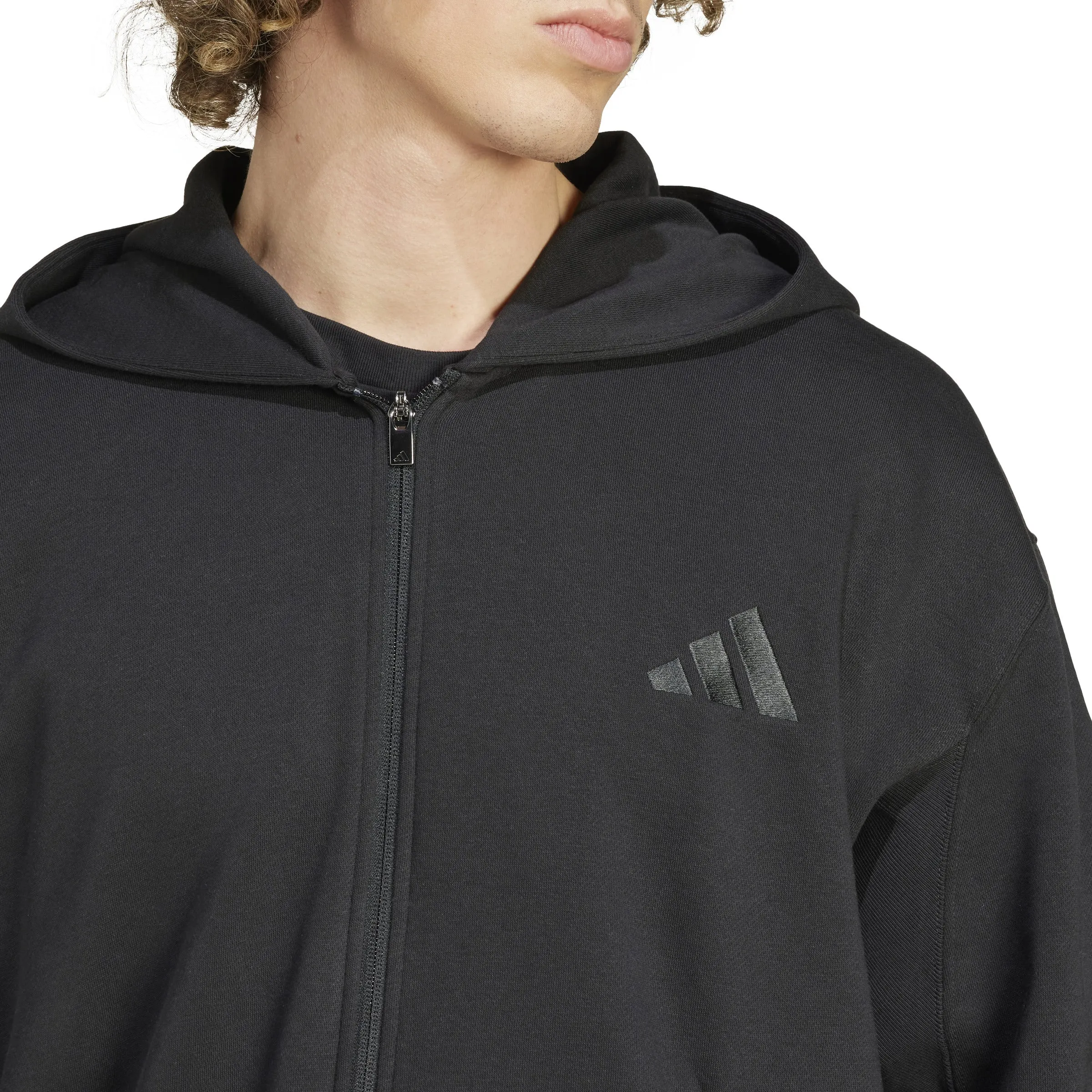 Adidas ALL SZN Fleece Full-Zip Hoodie - Men