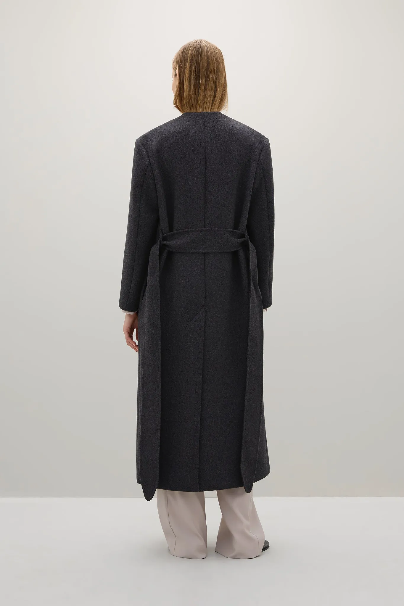 A.Emery | The Veronique Coat - Charcoal Melange