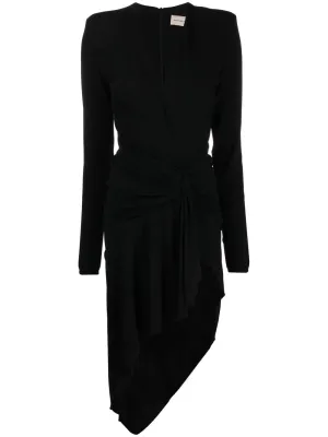 Alexandre Vauthier
ruffle-trimmed asymmetric dress