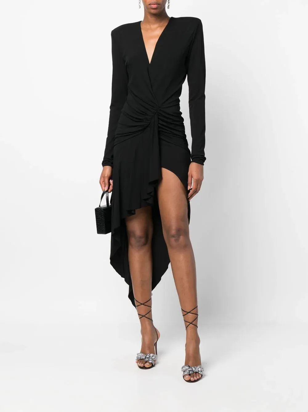 Alexandre Vauthier
ruffle-trimmed asymmetric dress