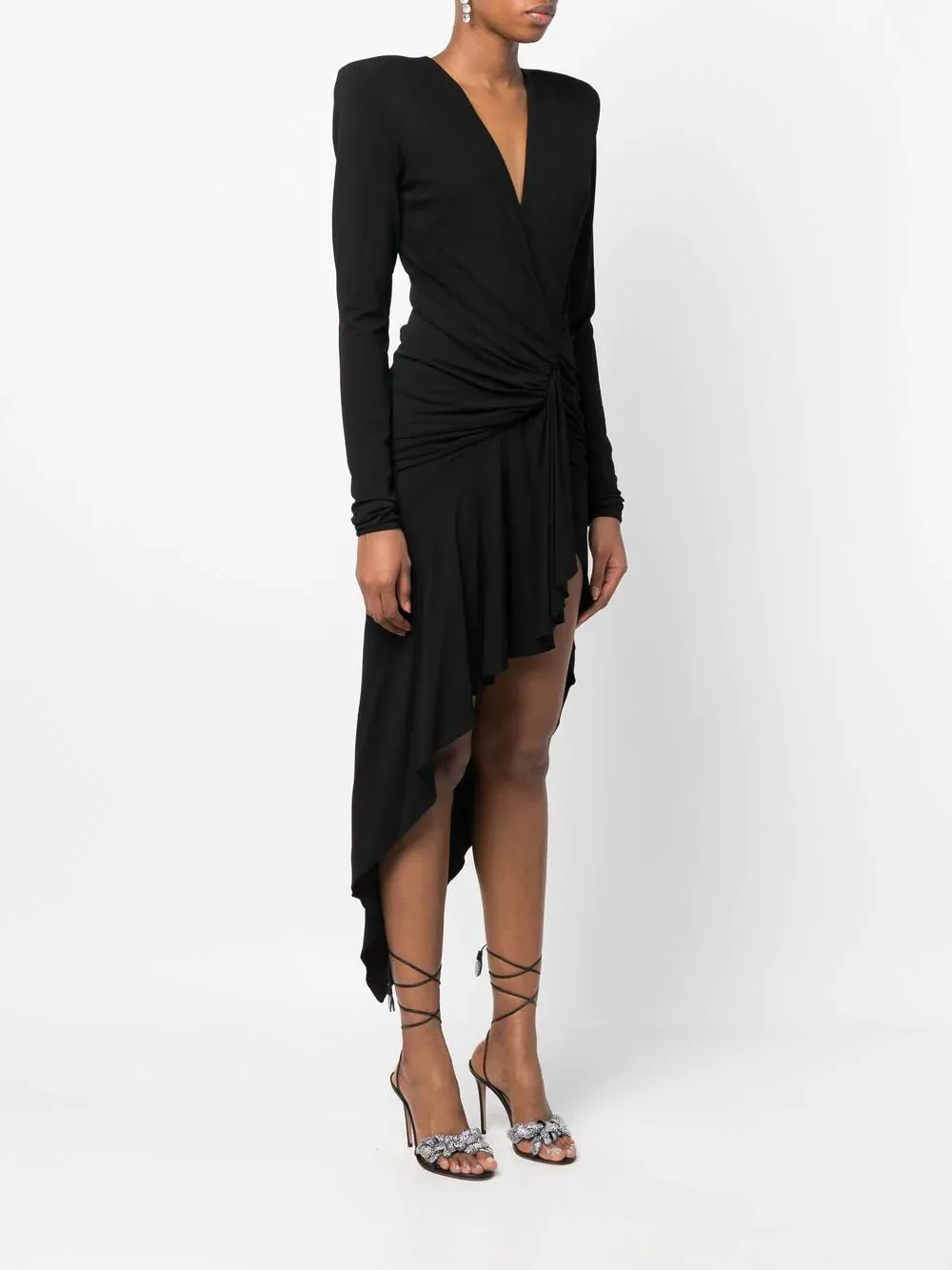 Alexandre Vauthier
ruffle-trimmed asymmetric dress