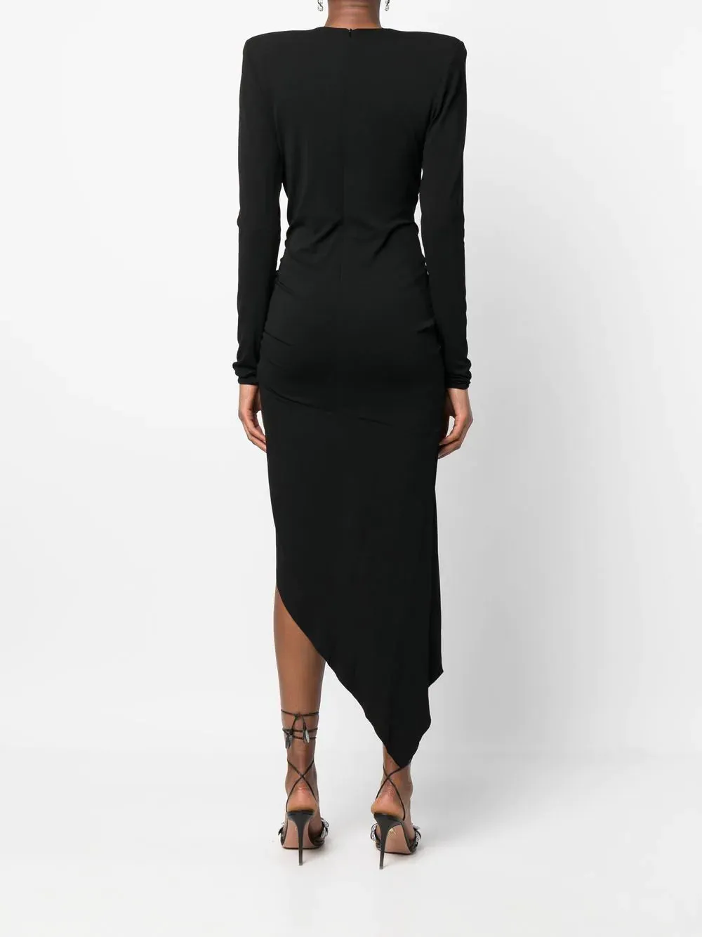 Alexandre Vauthier
ruffle-trimmed asymmetric dress
