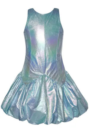 Asymmetric Bubble Hem Party Dress