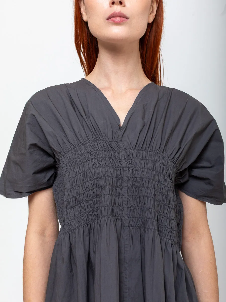 Asymmetric Moonbeam Dress - Ebony