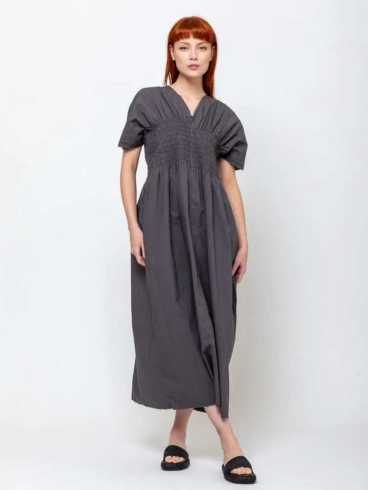 Asymmetric Moonbeam Dress - Ebony