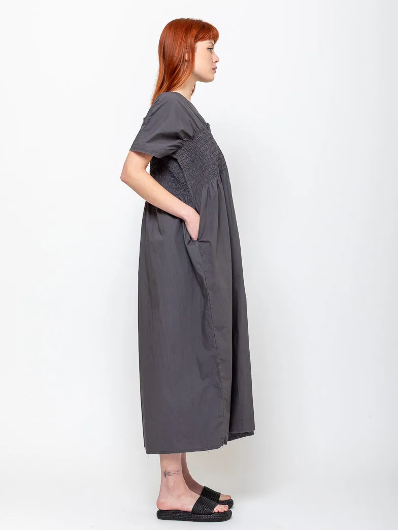 Asymmetric Moonbeam Dress - Ebony