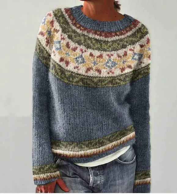 Avila | Retro fall sweater