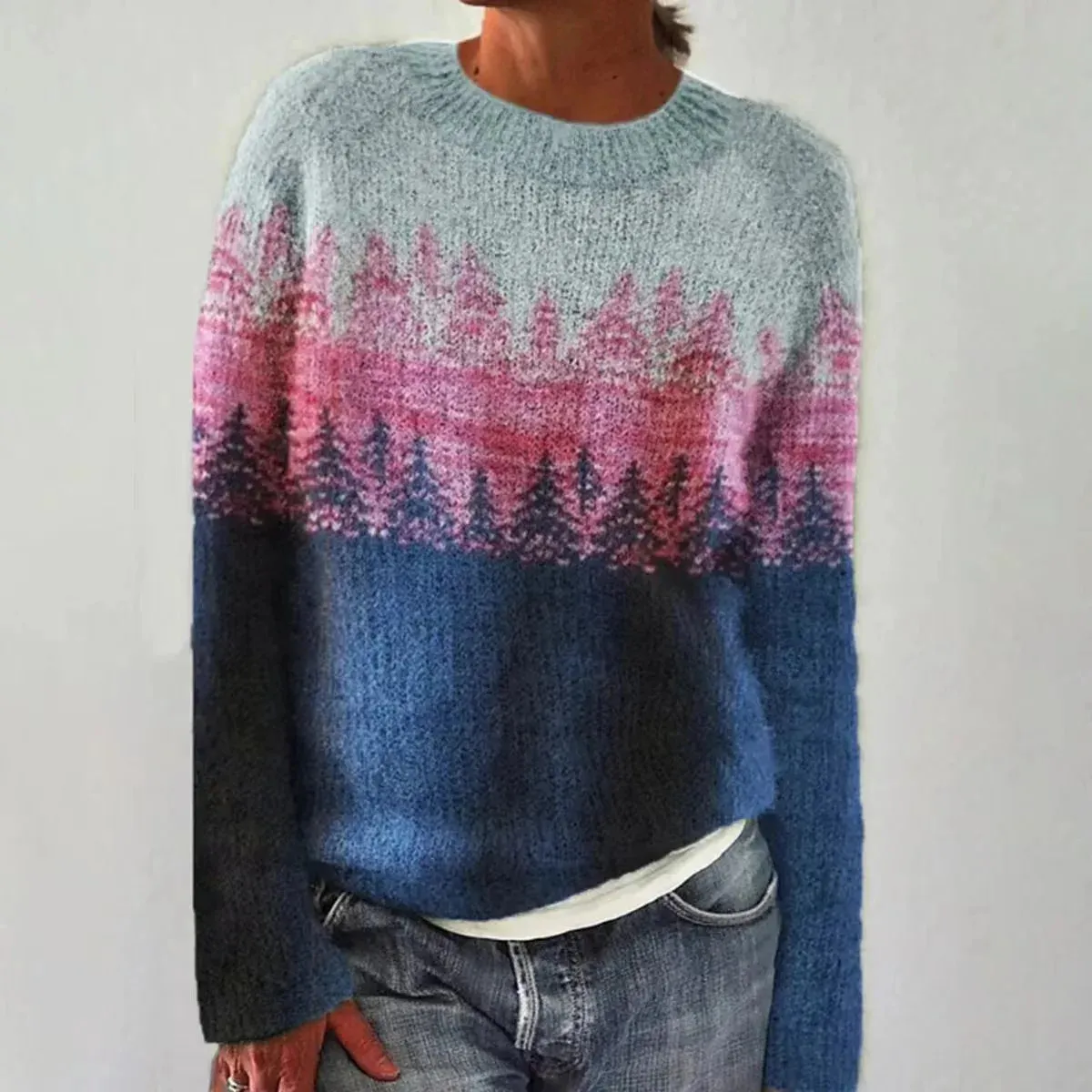 Avila | Retro fall sweater