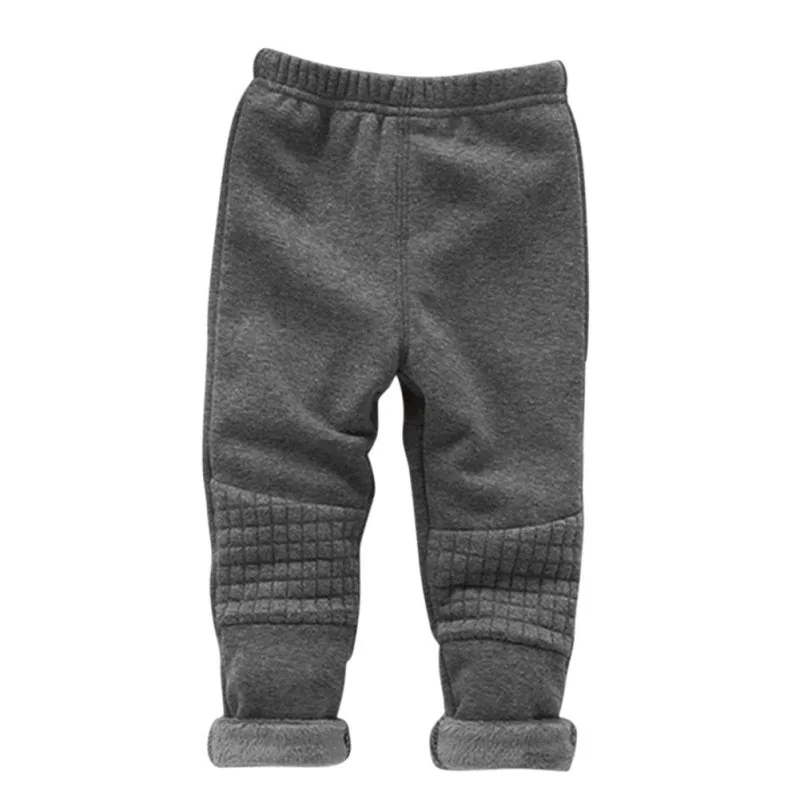 Baby Kids Girls Leggings Pants Basic Winter Warm Skinny Trousers Full Length