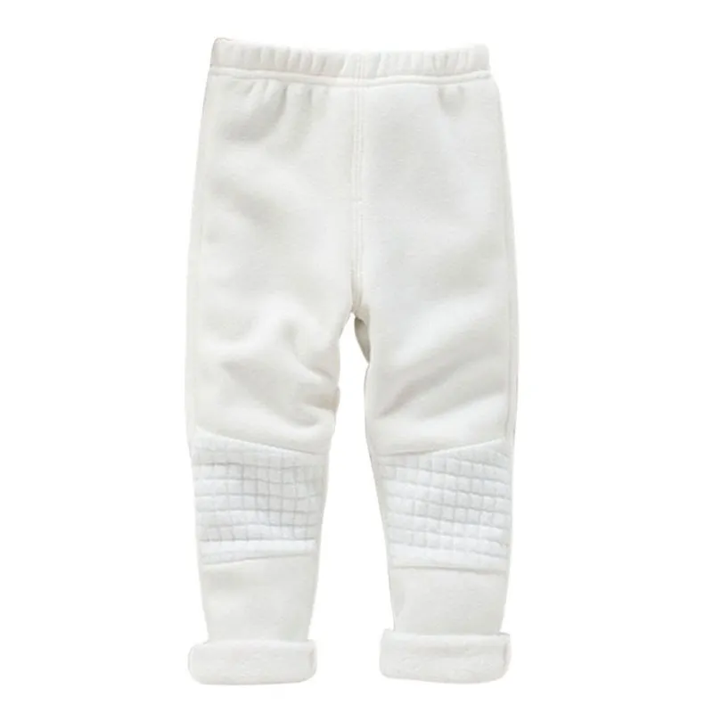 Baby Kids Girls Leggings Pants Basic Winter Warm Skinny Trousers Full Length