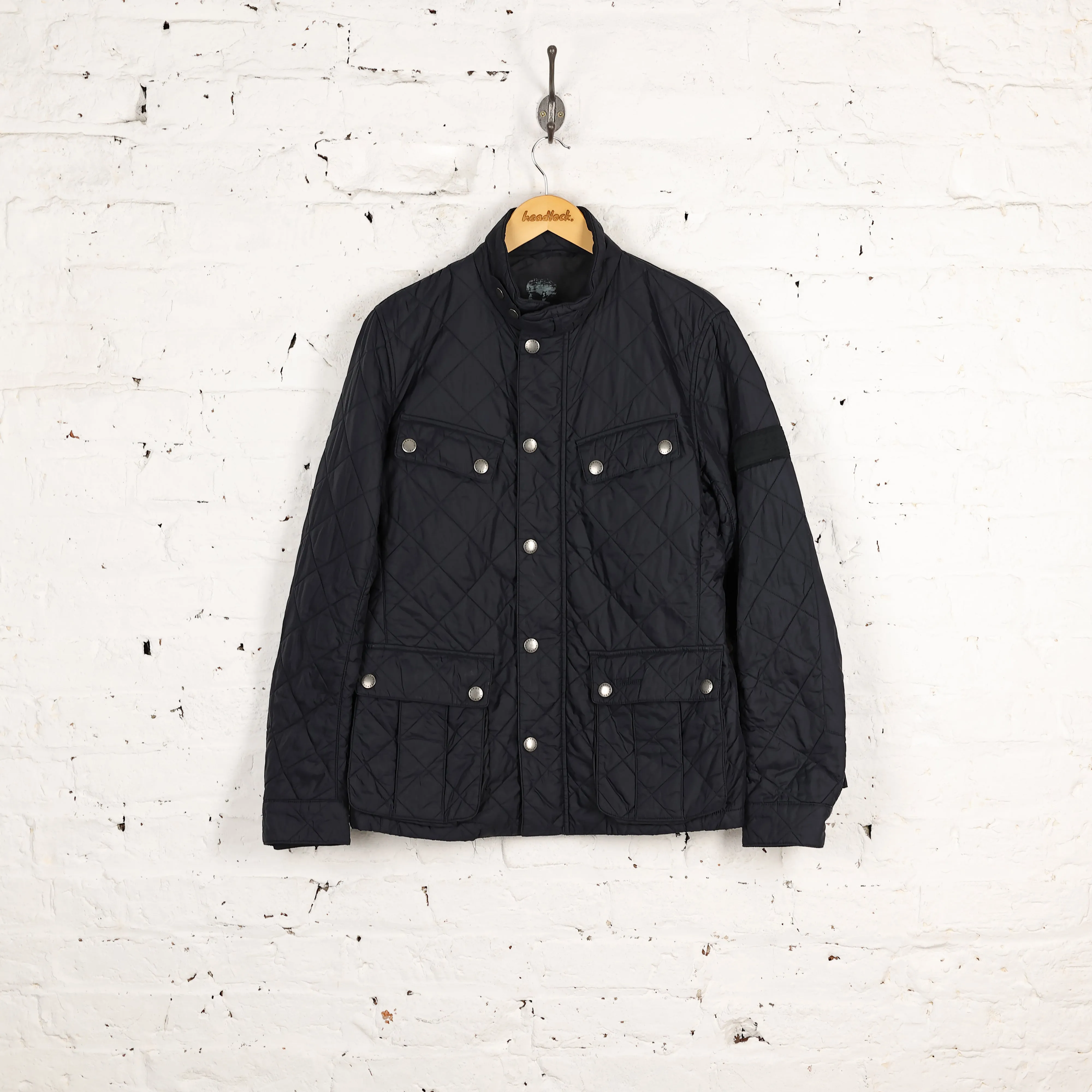 Barbour Ariel Quilt Jacket - Blue - M