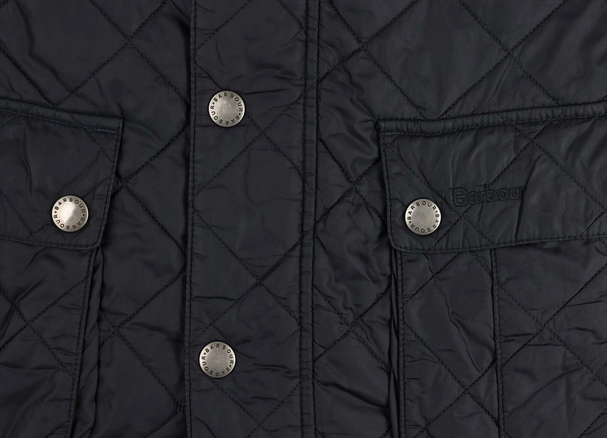 Barbour Ariel Quilt Jacket - Blue - M