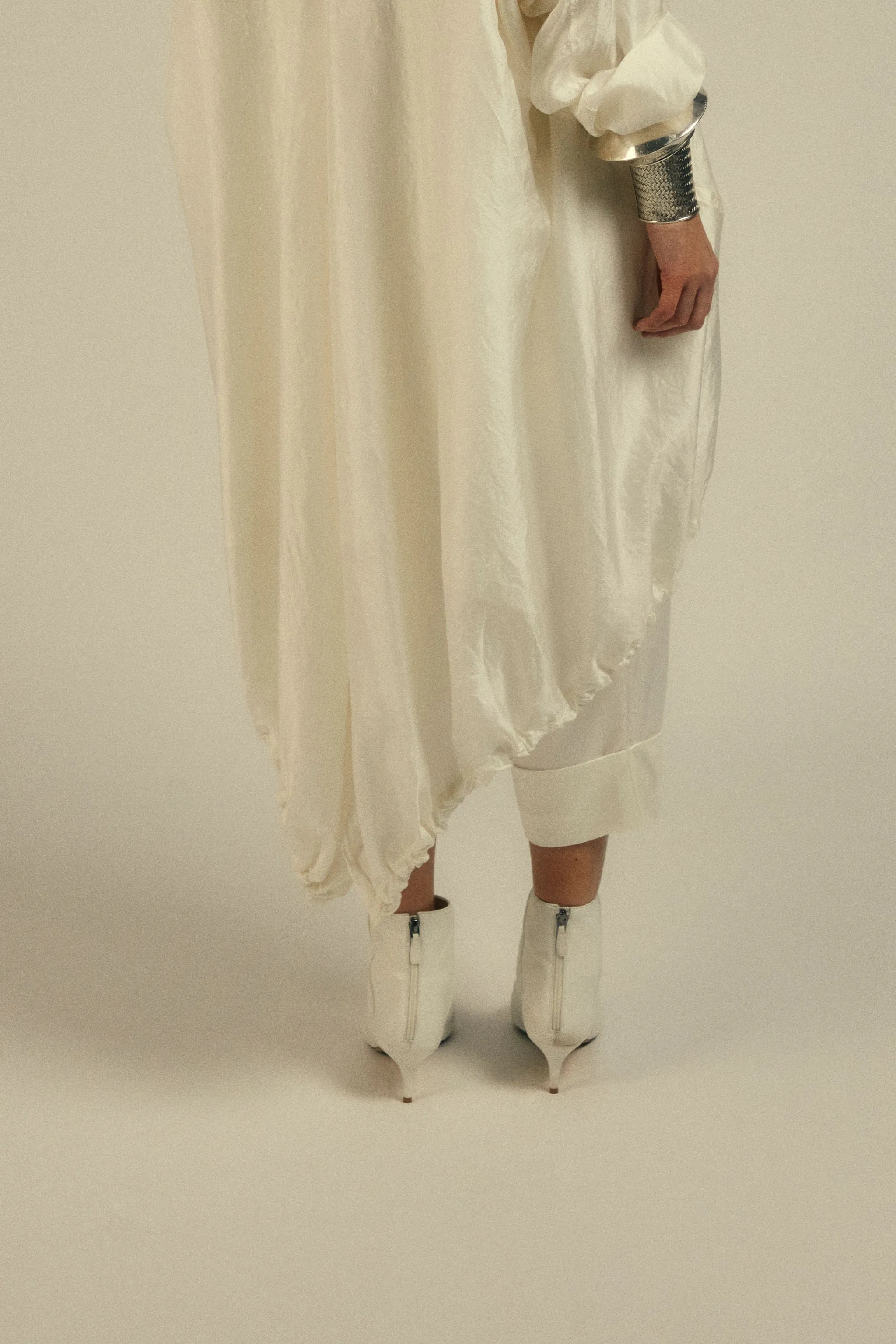 Bayview Silk Oversized Coat