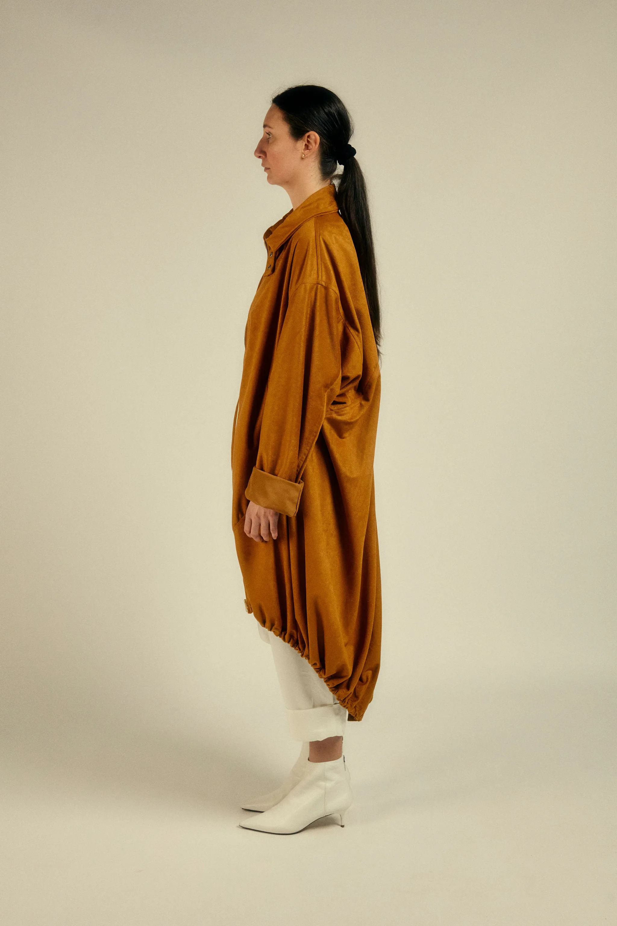 Bayview Velvet Oversized Coat