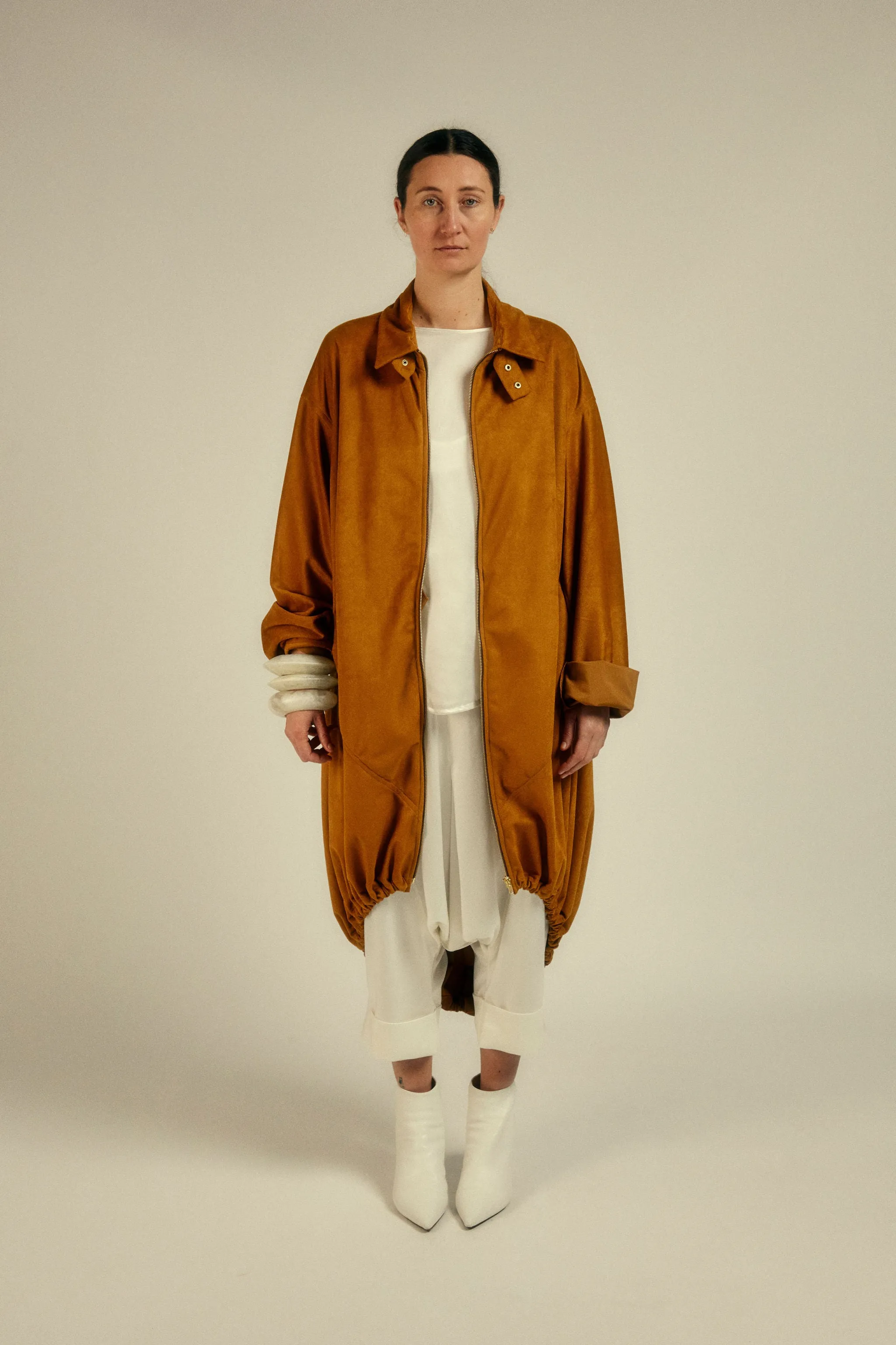 Bayview Velvet Oversized Coat