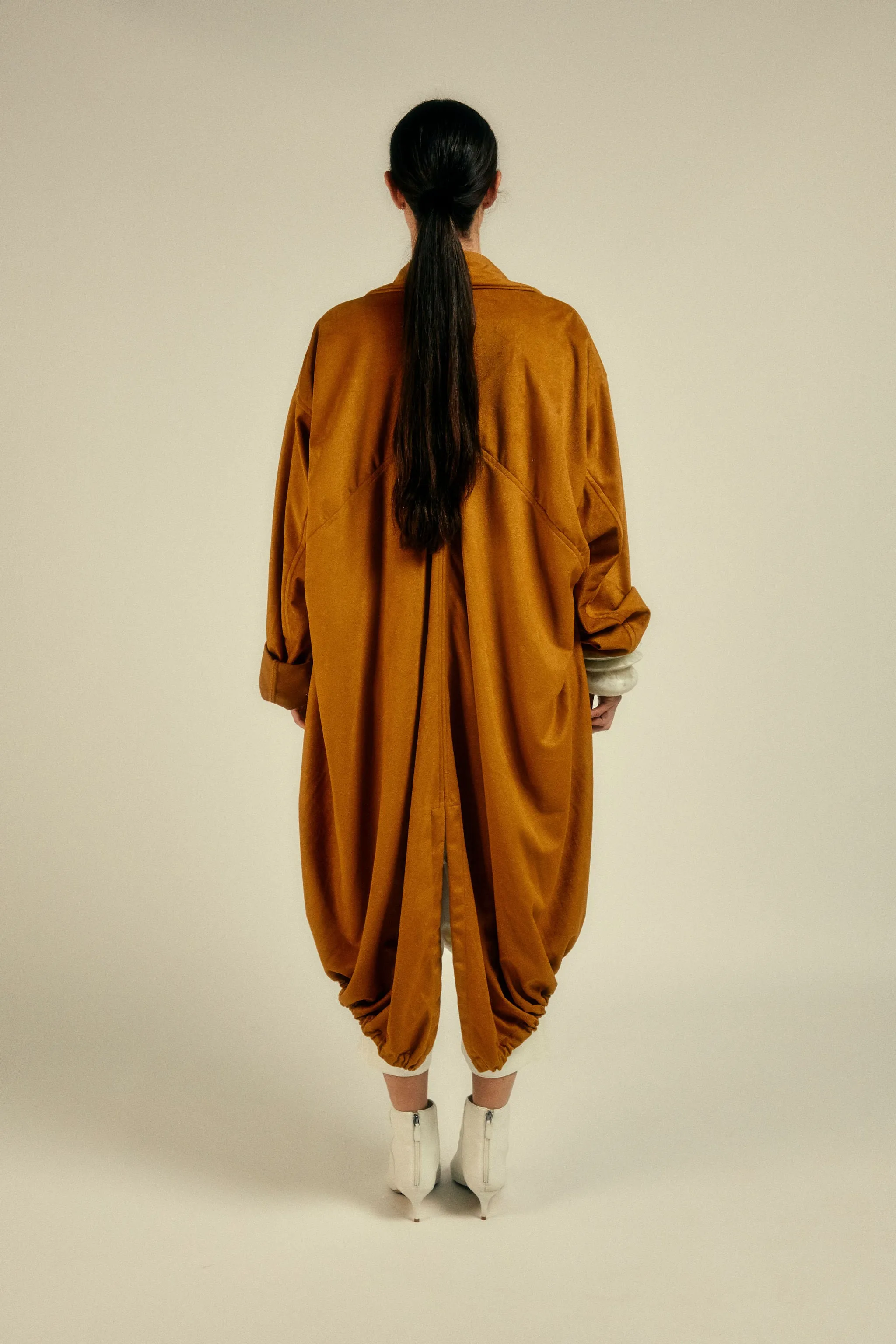 Bayview Velvet Oversized Coat