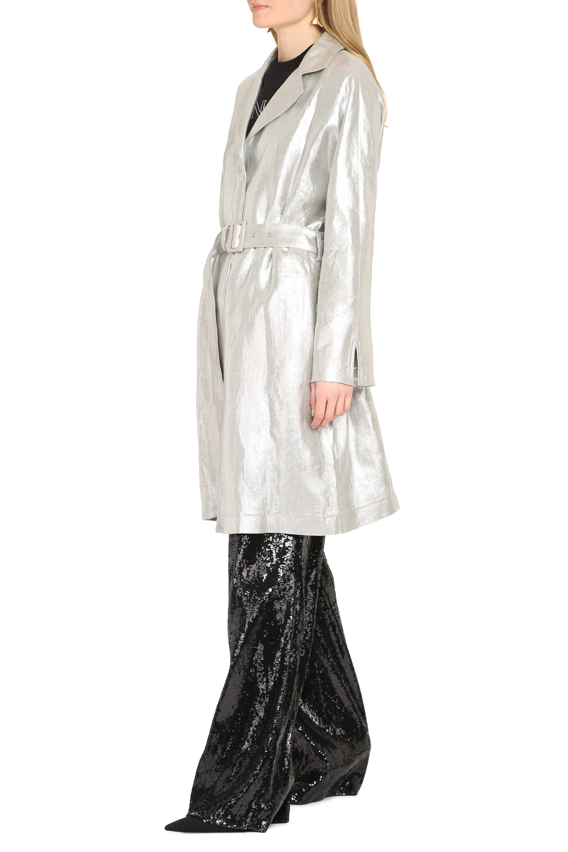 Belted coat