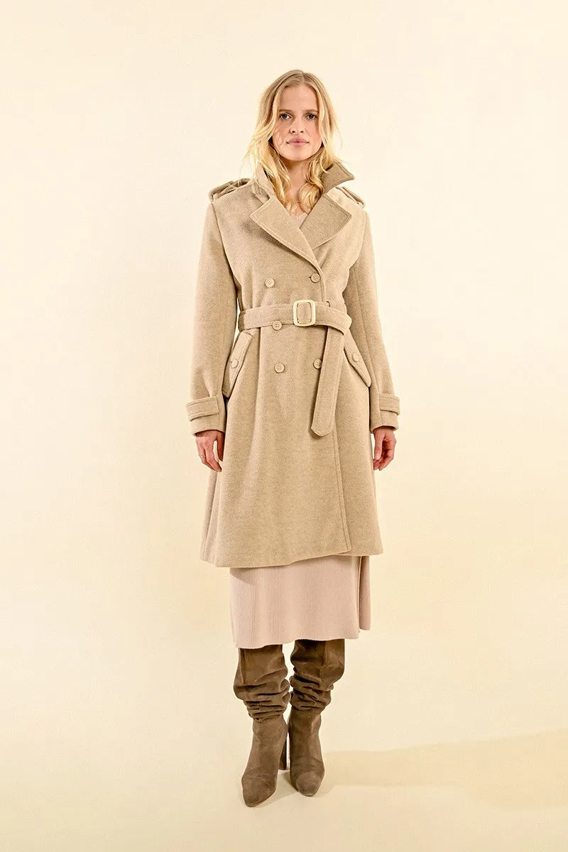 BELTED TRENCH COAT