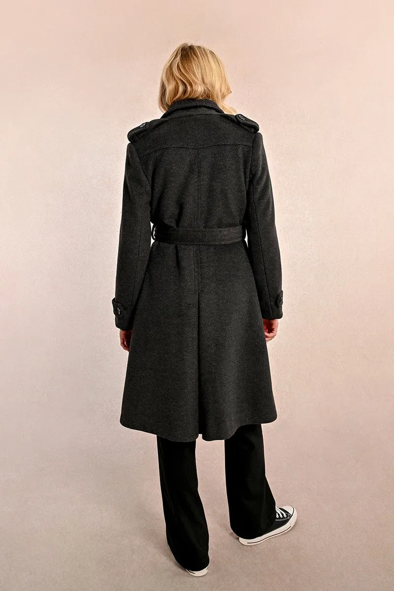 BELTED TRENCH COAT
