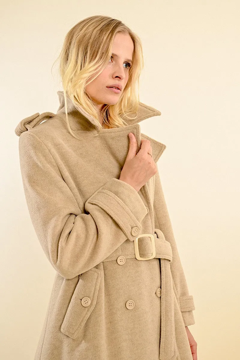BELTED TRENCH COAT