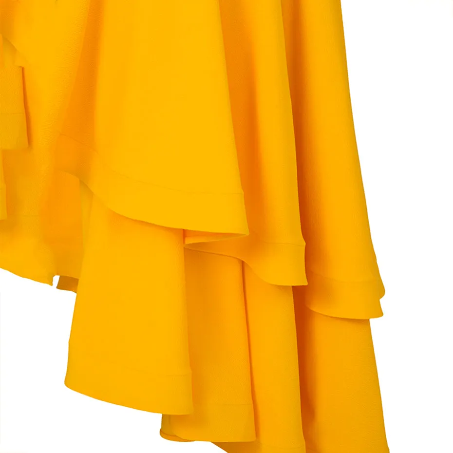 Bodacious Canary Mermaid Dress