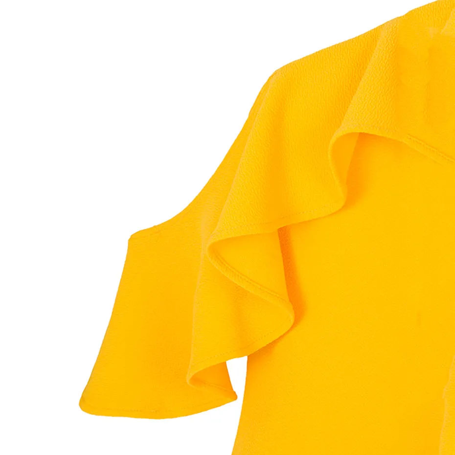 Bodacious Canary Mermaid Dress