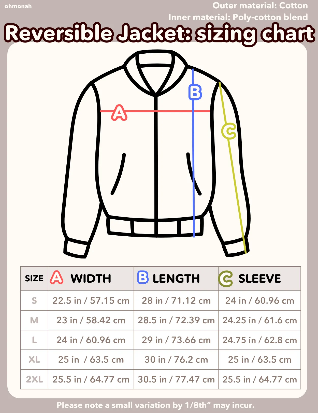 BUNNY MAILER reversible jacket