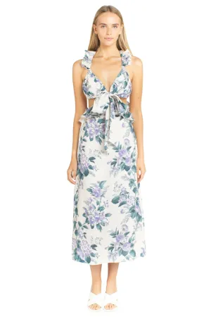 BUY IT ZIMMERMANN Cassia Ruffle Midi Dress