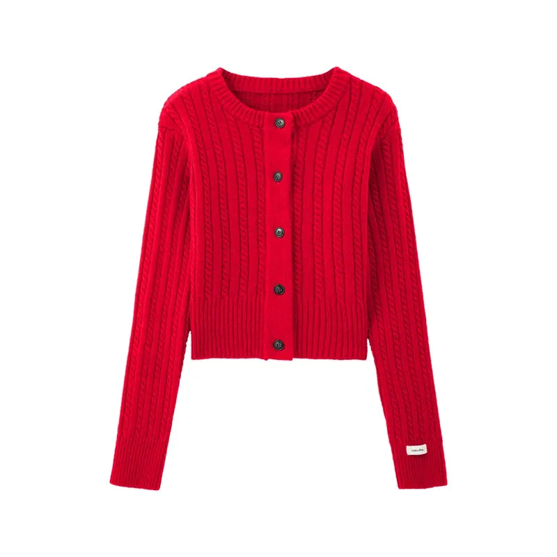Cable Knit Cardigan