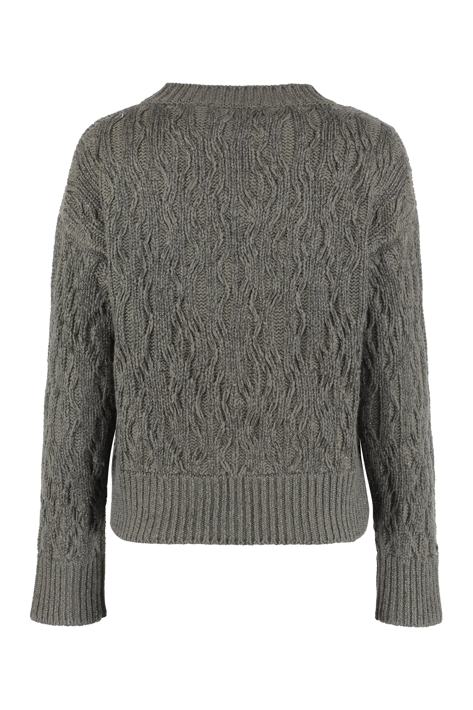Cable knit sweater