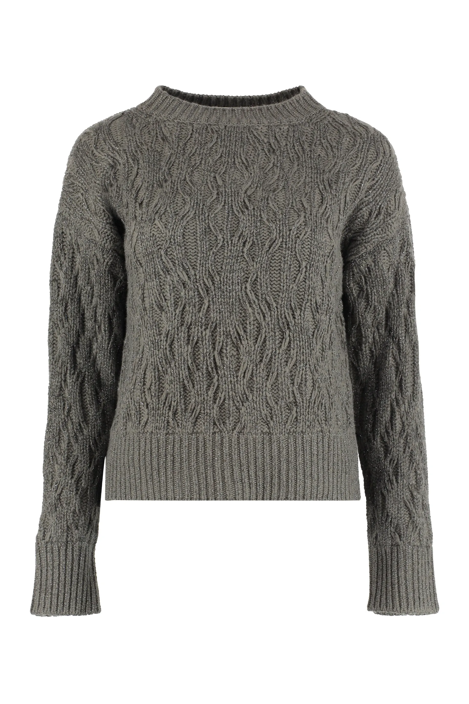 Cable knit sweater
