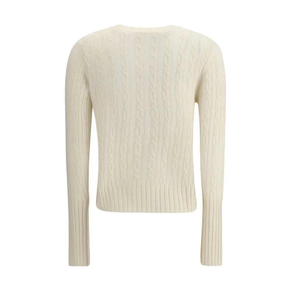 Cashmere Braided Sweater