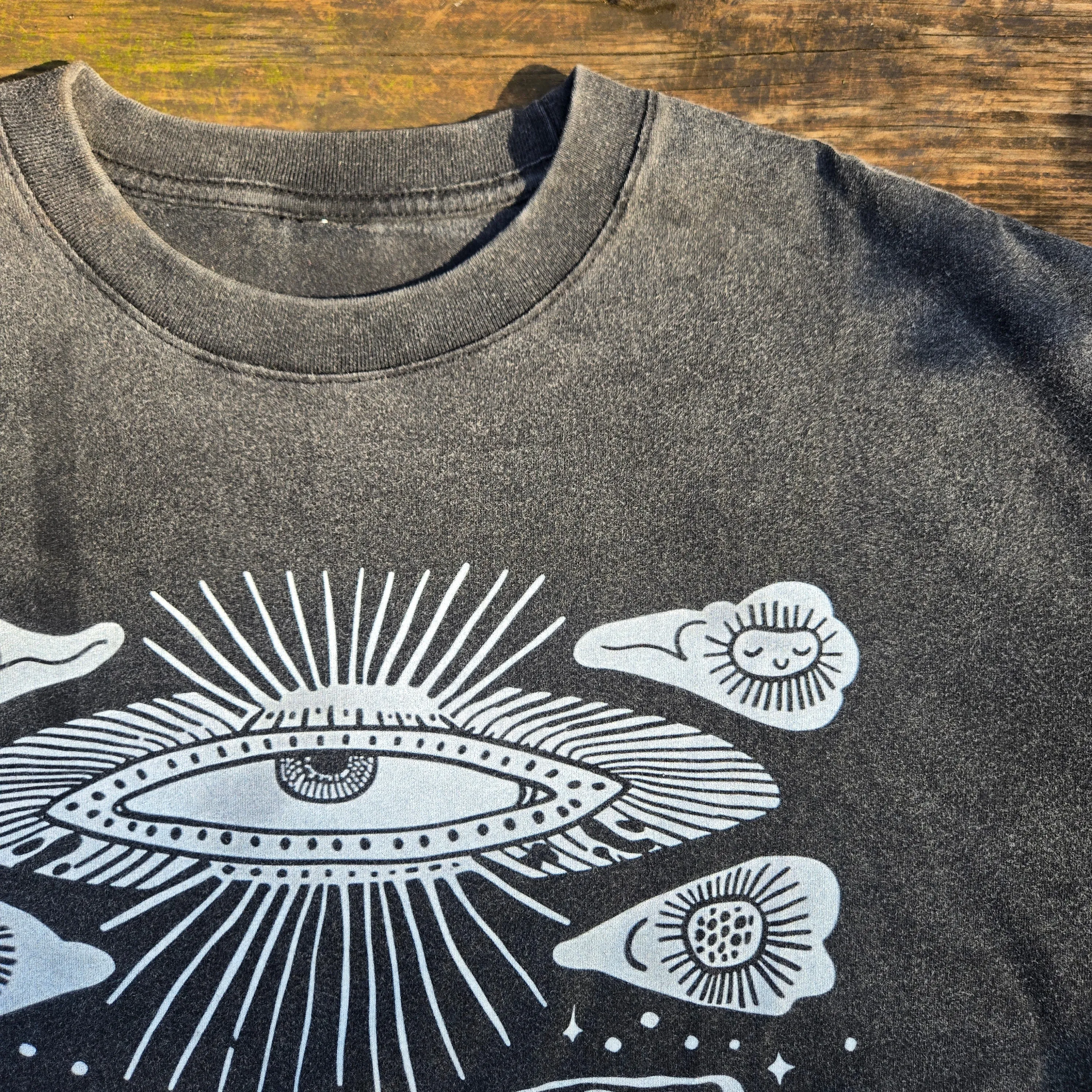 Celestial Vision - Fluffy Vintage Heavyweight T-Shirt