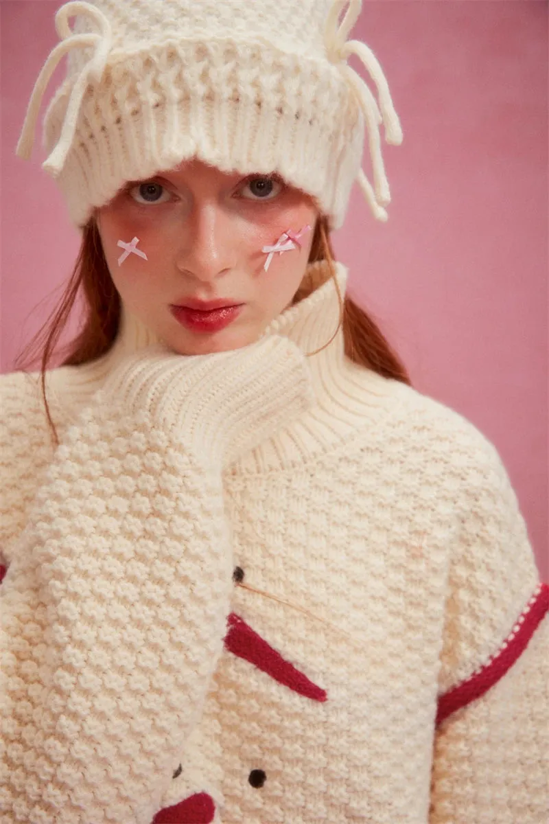Christmas Embroidered Sweater