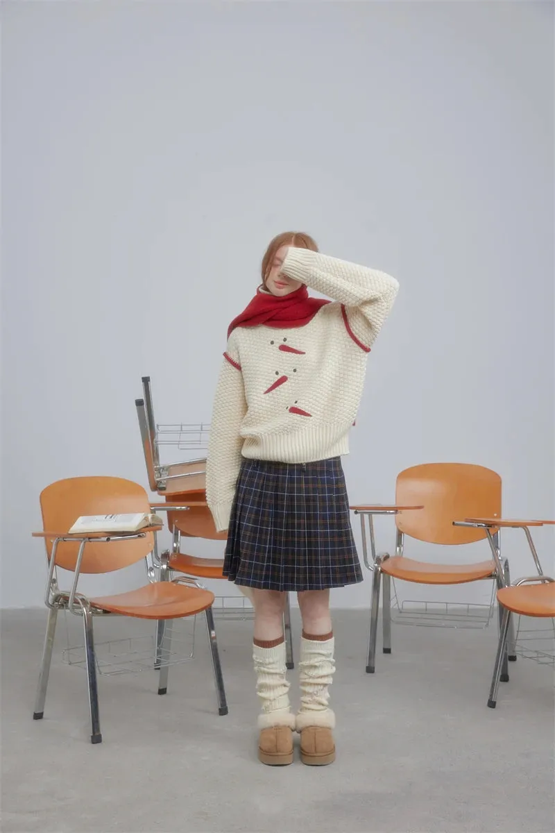 Christmas Embroidered Sweater