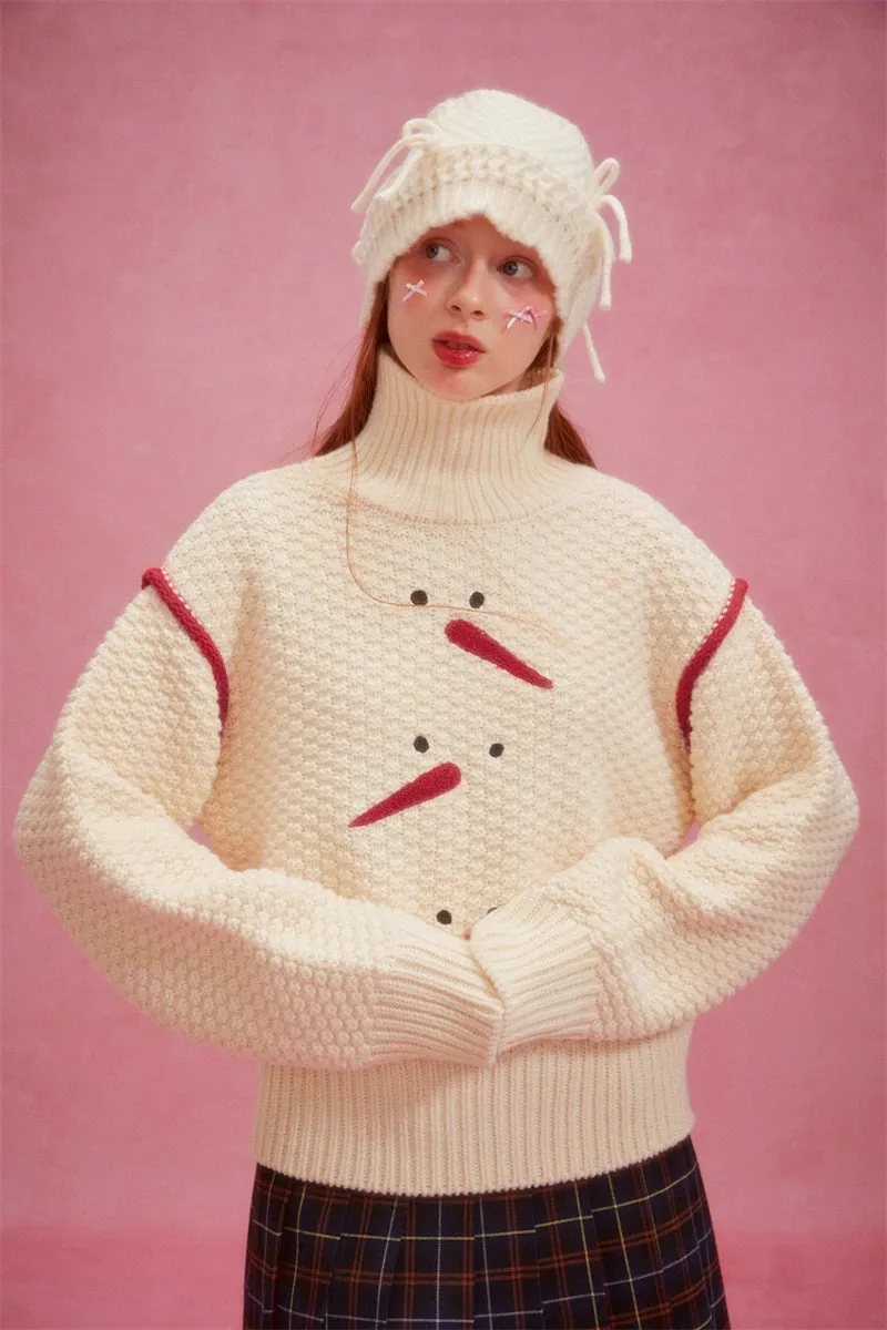 Christmas Embroidered Sweater