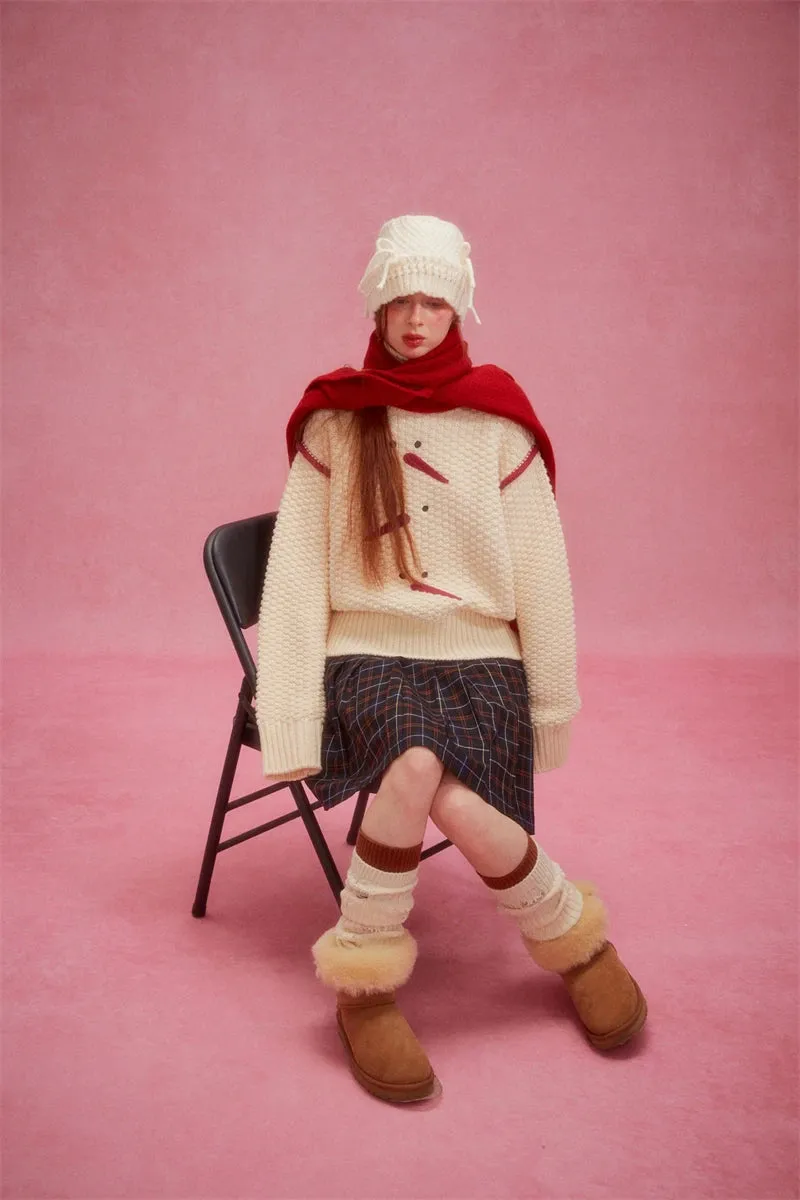 Christmas Embroidered Sweater