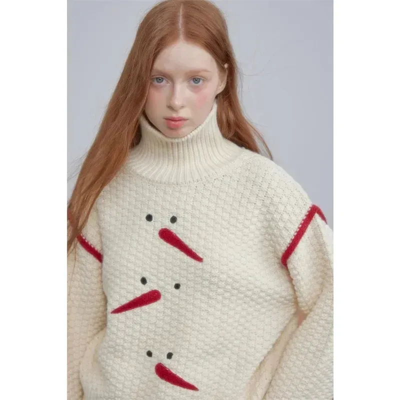 Christmas Embroidered Sweater