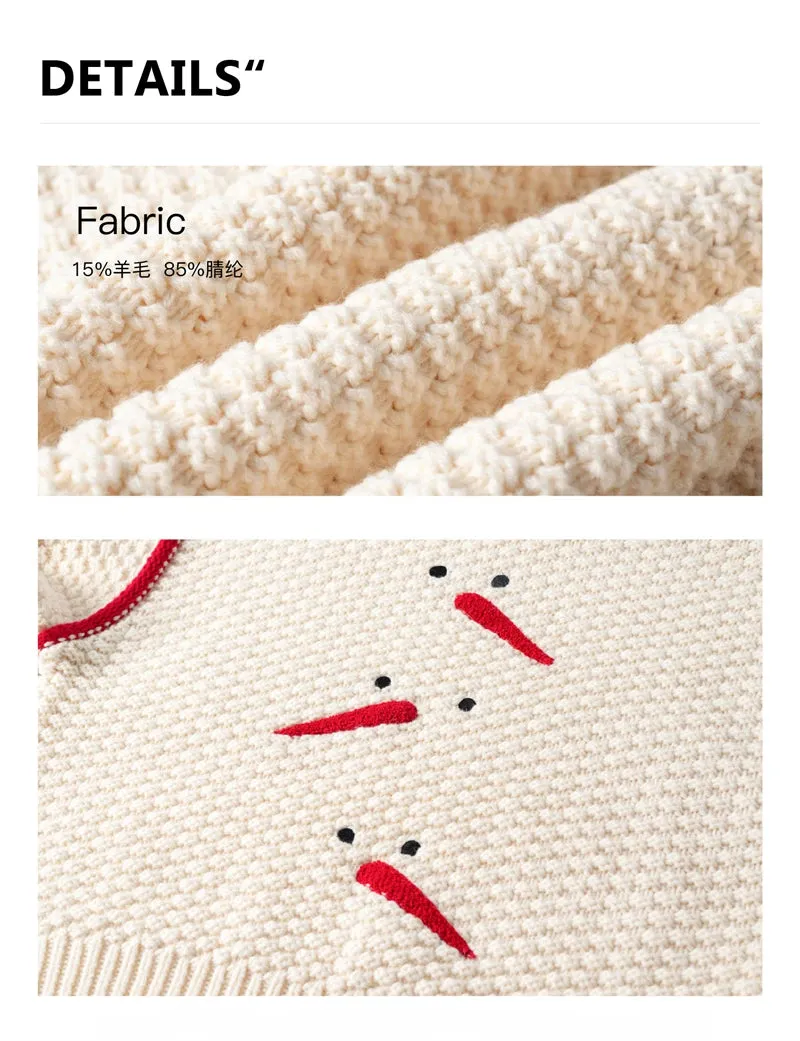 Christmas Embroidered Sweater