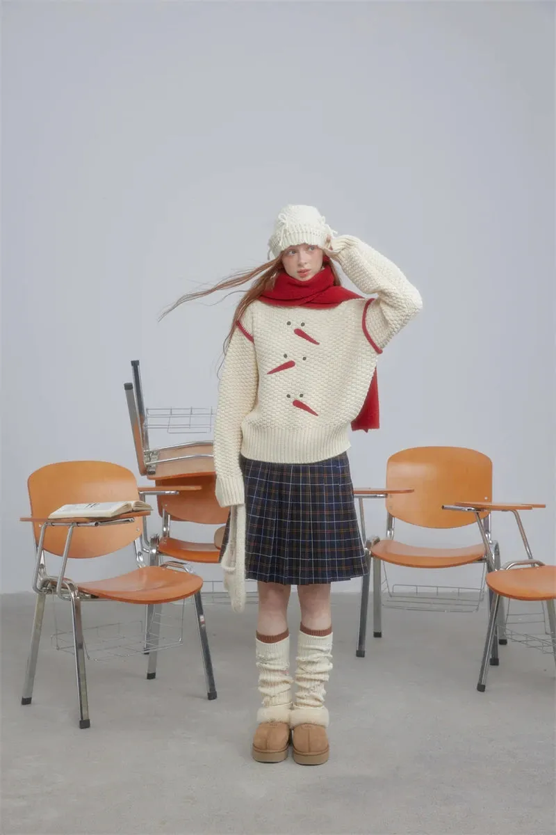 Christmas Embroidered Sweater
