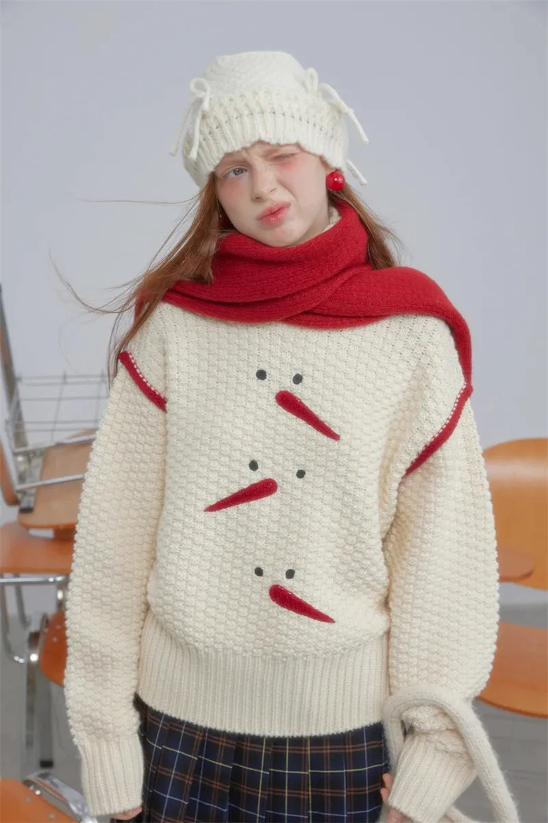 Christmas Embroidered Sweater