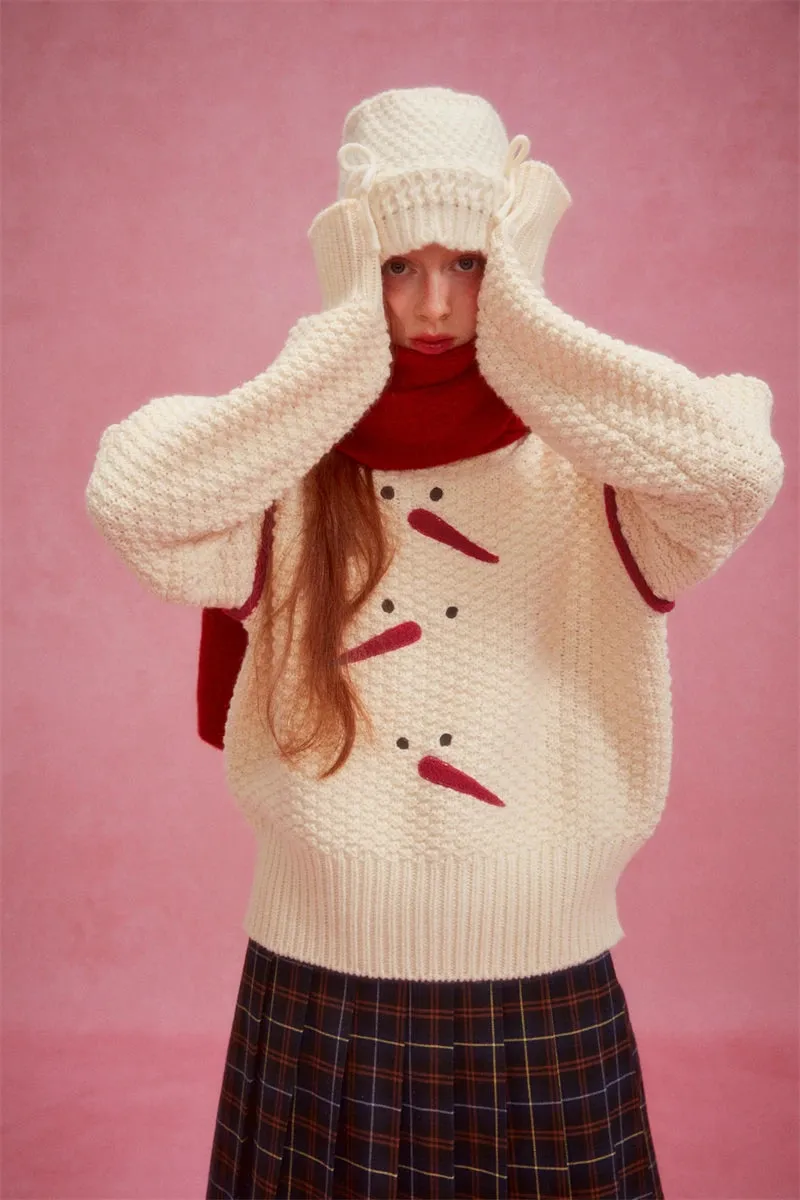 Christmas Embroidered Sweater