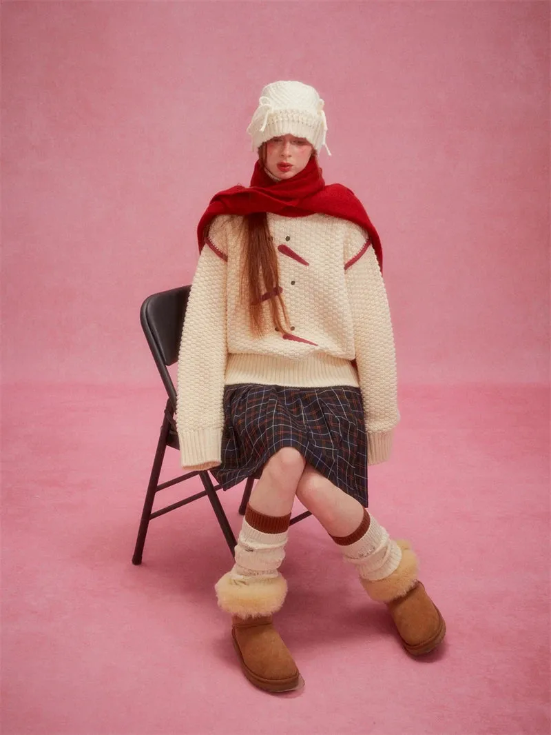 Christmas Embroidered Sweater