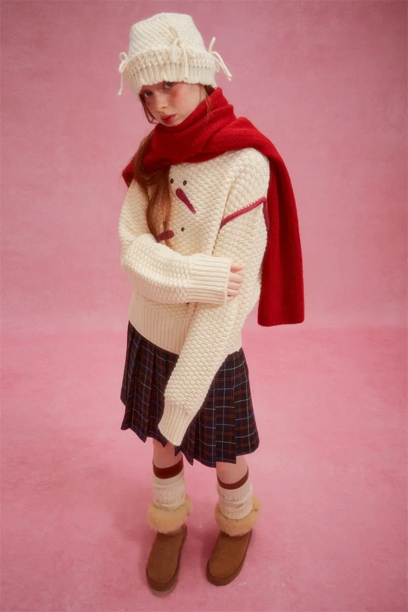 Christmas Embroidered Sweater