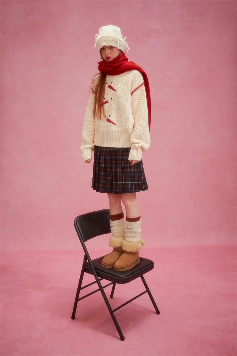 Christmas Embroidered Sweater
