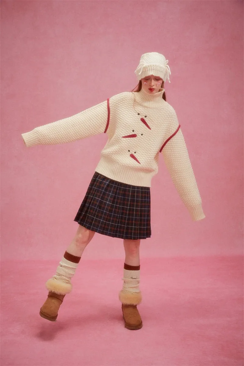 Christmas Embroidered Sweater