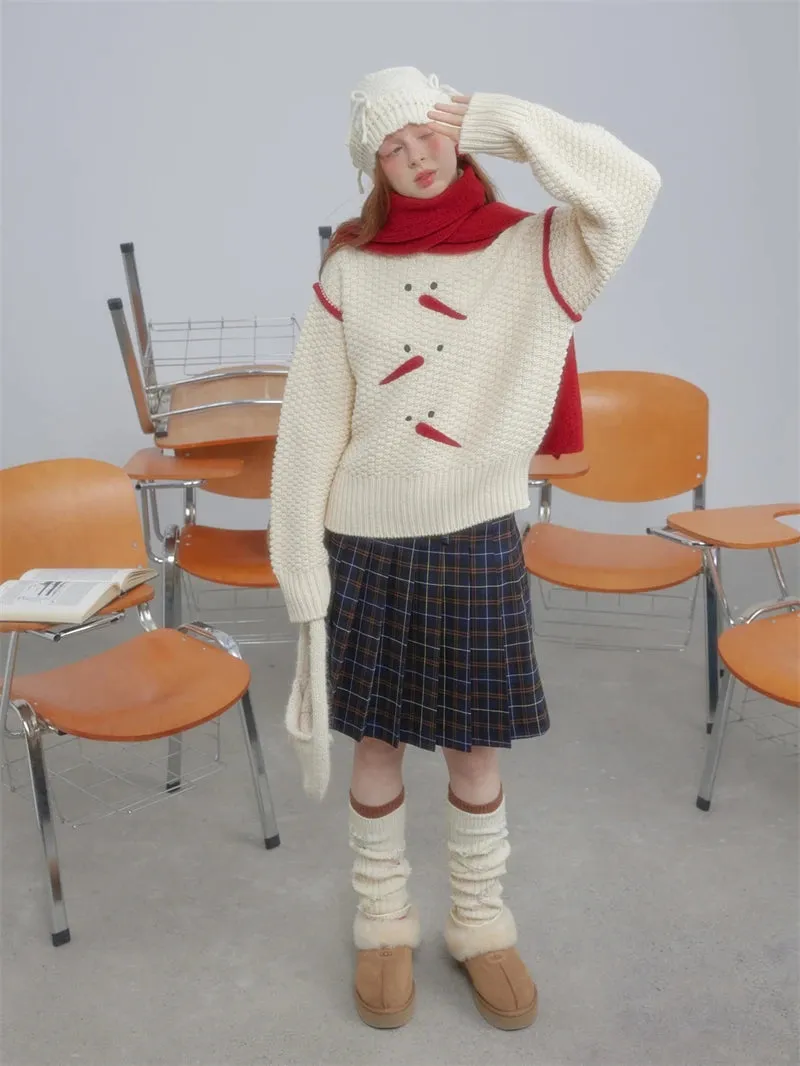 Christmas Embroidered Sweater