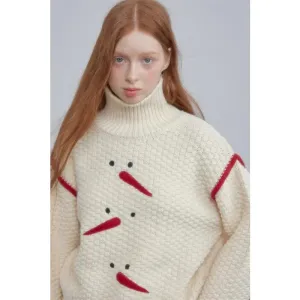 Christmas Embroidered Sweater